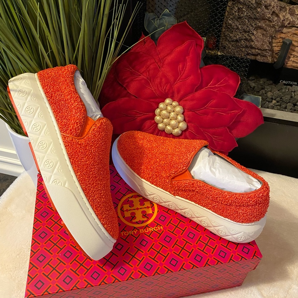 TORY BURCH LADYBUG SLIP ON SNEAKER - Picture 1 of 7